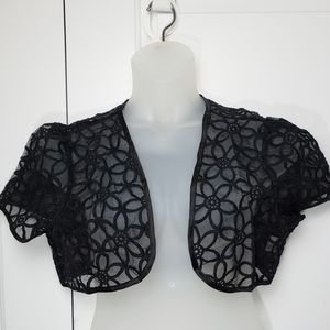 Black lace Bolero top by Hell Bunny size 2X